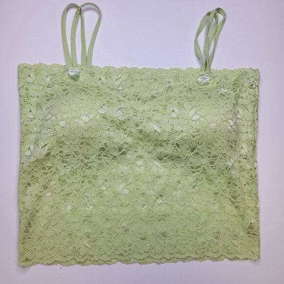 Lace Cami Crop Top Lace Bralette Stretchy Lace Camisole Lace Crop Tank Top - NEW - Picture 8 of 15